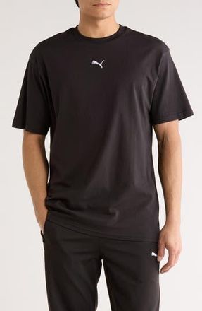 Puma Relaxed Logo T-Shirt in Puma Black at Nordstrom Rack, Size X-Large