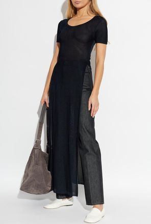 Christophe Lemaire Transparent Dress, Womens, Black