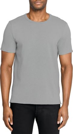 W.R.K Asher Black Slub Stretch Cotton & Modal T-Shirt in Grey at Nordstrom, Size Xx-Large