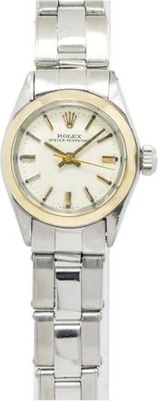 Rolex Oyster Perpetual 24mm Pre-owned - Bianco