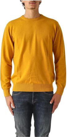 MC2 Saint Barth Truien & Vesten, Heren, Geel, M, Wol, Regent Sweater