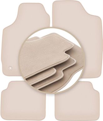 OEM Alfombrillas Premium Beige Para: Peugeot 306 Break, Familiar, Hatchback 1993-2001