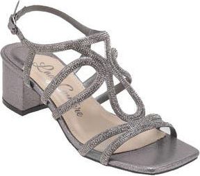 Lady Couture Devine Sandal in Pewter at Nordstrom Rack, Size 12
