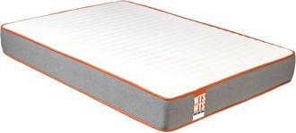 Royal Sleep Colch&oacute;n 24cm, Muelles ensacados y Visco, Blanco, 90x200