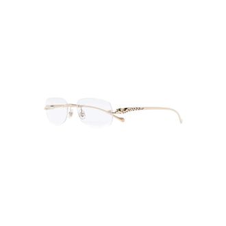 Cartier Panth&egrave;re Optical Frame - unisex - Cartier - Glasses - Yellow - 52 MM - Accessories