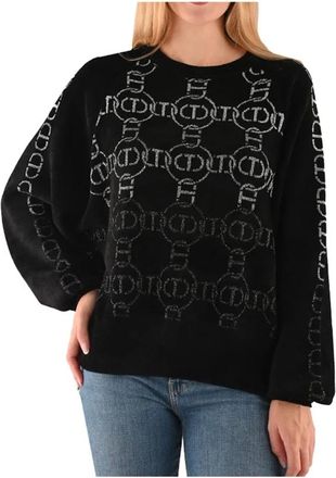 Twinset Truien met ronde hals - Dames - Ronde hals truien - Zwart - L - Truien & Vesten