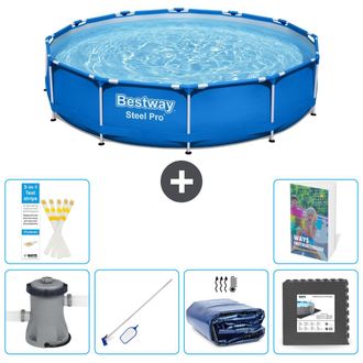 Bestway Piscina Bestway Steel Pro Redonda - 305x76 Cm - 7-piezas S217