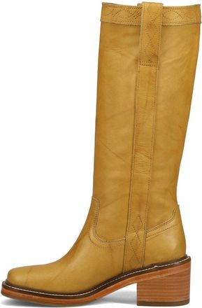Frye Womens Kate Pull On Riding Boots In Banana
