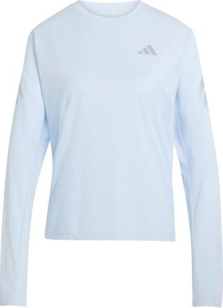 adidas Adi365 Iconic Stripes L/S Laufshirt f&uuml;r Damen | grau