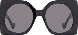 Gucci Grey Butterfly Ladies Sunglasses GG1254S 001 55