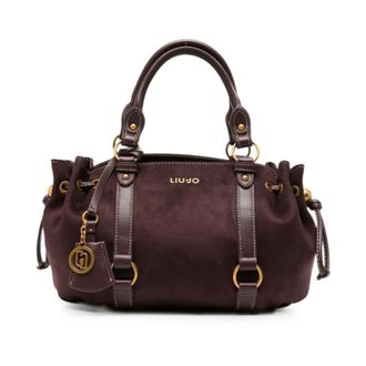 Liu Jo Draagtas met trekkoord - Dames - Handtassen - Rood - ONE Size - Su&egrave;de - Tassen