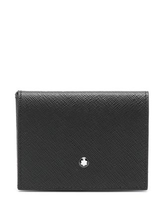 Montblanc Satorial 4CC leren paspoorthoes - Zwart
