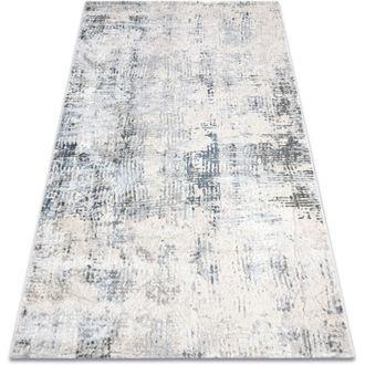 RugsX Rugsx - Alfombra Acr&iacute;lica Elitra 6202 Abstracci&oacute;n Vintage Marfil / Azul Blue 240x350 Cm
