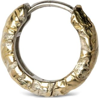 Parts Of Four small hoop earring - unisex - 18kt Gold Plated Silver - One Size