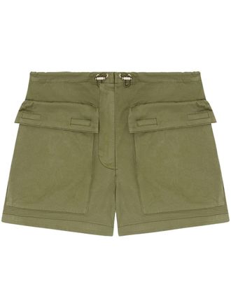 Diesel S-Enesis shorts - women - Cotton - 38 - Green