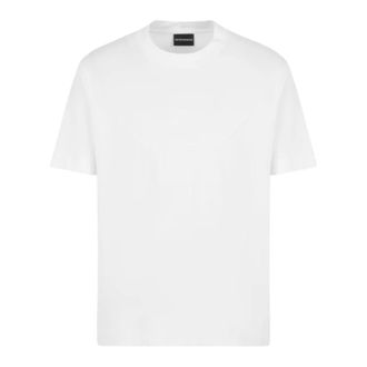 Emporio Armani Wit kort T-shirt 6D1Tq 71Jocz 01C7 - Heren - T-shirts - Wit - XL - Tops