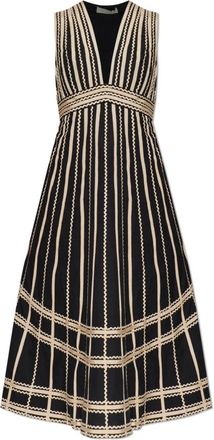 Ulla Johnson Palermo Jurk - Dames - Casual kleedjes - Zwart - 2XS - Katoen - Kleedjes