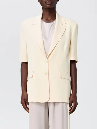 Hanita Crepe Single-Breasted Blazer