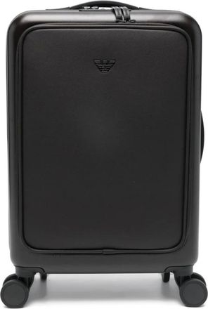 Emporio Armani Cabin Bags, male, Brown, Size: ONE SIZE Emporio Armani Suitcases Brown