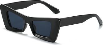 Generic Commuter Vacation Mens Sunglasses Outdoor Shopping Mens Sports Sun Glasses(Black)