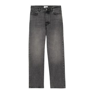 Haikure Betty Straight Jeans - Dames - Regular Fit Jeans - Grijs - W25 - Katoen - Jeans