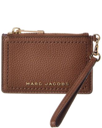 Marc Jacobs Top Zip Leather Wristlet