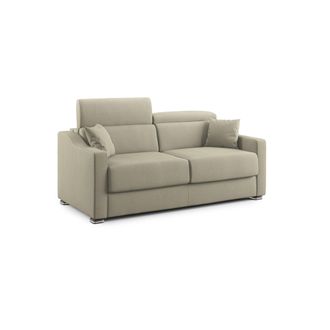Divani.Store Amber Sof&aacute; Cama Convertible Con Tela Desmontable 211 Cm (mat. 160x197) Crema
