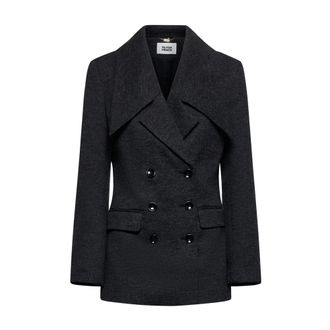 Silvian Heach Dames, Jassen, Grijs, Maat: L Viscose