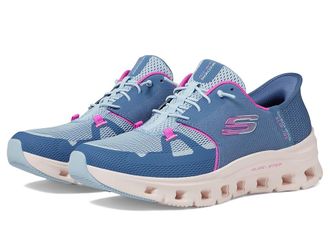 Skechers Glide Step Pro Hands Free Slip Ins Womens Shoes Slate Pink : 7.5 B - Medium, Synthetic