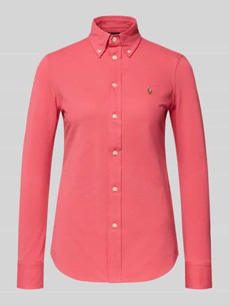 Polo Ralph Lauren Regular Fit Hemdbluse aus reiner Baumwolle in Hellrot, Gr&ouml;&szlig;e XL