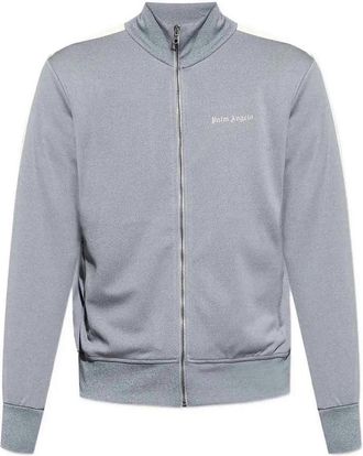 Palm Angels M Classic Logo Track Jacket Grey