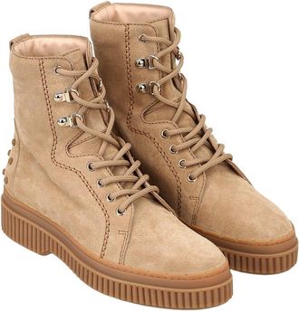 Tod's Tods Leather Military Boot