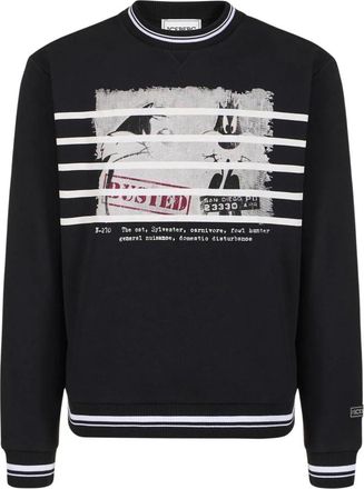 Iceberg Looney Tunes Sweatshirt - Heren - Sweatshirts - Zwart - M - Katoen - Hoodies & sweatvesten