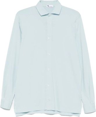Doppiaa Overhemd met knoopsluiting - Heren - Casual Overhemden - Blauw - 2XL - Overhemden