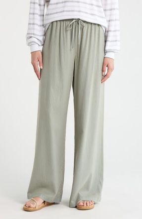 Splendid Valerie Drawstring Pants in Eucalyptus at Nordstrom, Size X-Small