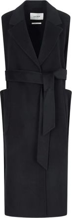 Ivy & Liv belted sleeveless dress - women - Wool - 34 - Black