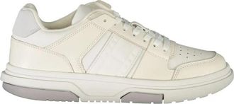 Tommy Hilfiger Polyester Sneaker - Dames - Sneakers - Wit - 39 EU - Polyester - Schoenen
