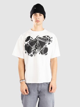 Vitriol Tattered Grim Crop Camiseta blanco