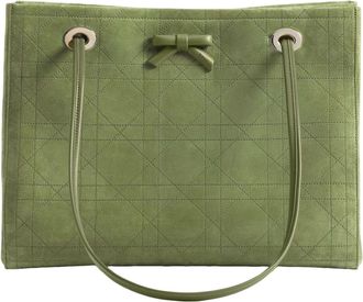 Dior (WMNS) DIOR Medium Dior Promenade Shopping Bag Khaki M1409OHSU_M09I