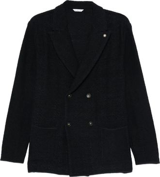 Manuel Ritz Blazer doppiopetto - Blu