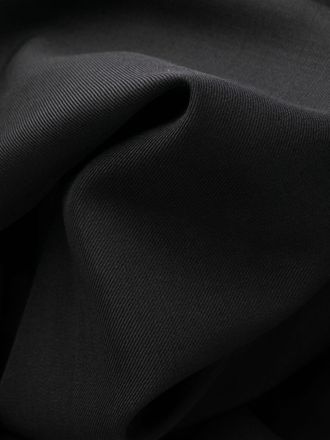 AMBUSH Flared Wool Trousers - Black
