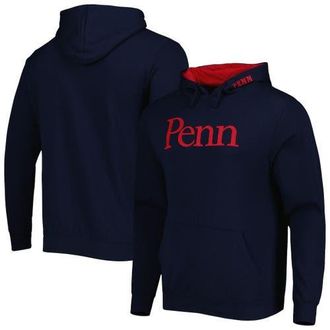 Colosseum Mens Colosseum Navy Pennsylvania Quakers Team Arch and Logo Pullover Hoodie at Nordstrom, Size Xx-Large