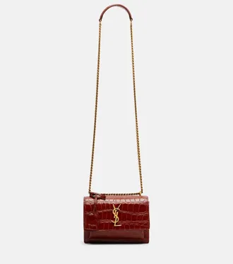 Saint Laurent Sunset Small leather crossbody bag