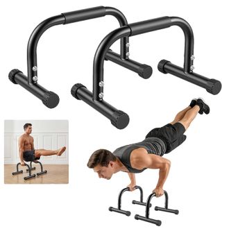 OEM Sbarre Parallele, Capacit&agrave; Di Carico 200 Kg, Dimensioni 43 Cm L X 25 Cm P X 25 Cm H, Materiale Acciaio Legato, Forma Rack Per Flessioni A I, Tipo Alle