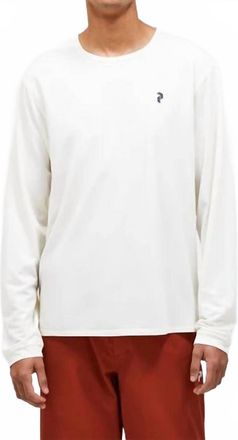 Peak Performance Trail Long Sleeve Shirt In White