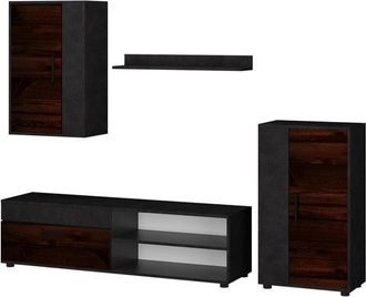 Vicco Conjunto De Sal&oacute;n Berno, Marr&oacute;n, Juego De 4