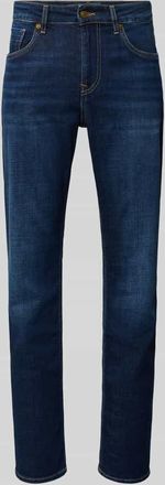 Pepe Jeans London Regular Fit Jeans aus Baumwoll-Mix Modell CASH in Dunkelblau, Gr&ouml;&szlig;e 30/30