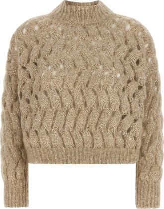 Brunello Cucinelli Mujer, Jerseys, Beige, Talla: S