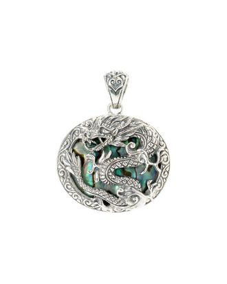 Samuel B. Silver 15.00 Ct. Tw. Abalone Pendant