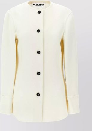 Jil Sander wool fitted jacket